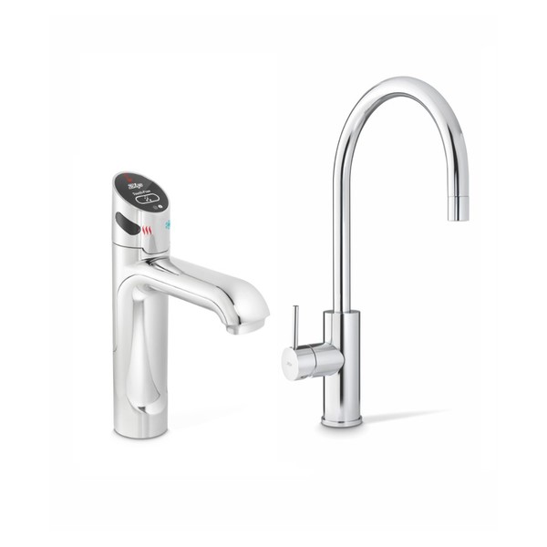 HydroTap G5 Touch Free Wave with Arc Mixer boiling chilled 240/175 plus hot & cold bright chrome for work 