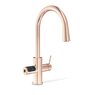 HydroTap G5 Celsius Plus All In One boiling chilled sparkling 160/175 brushed rose gold for work